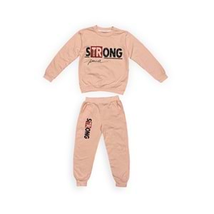 Kız Çocuk Baskılı Eşofman Takım SB625