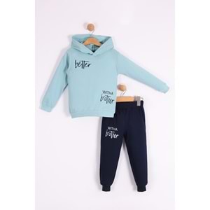 Erkek Çocuk Kapşonlu Eşofman Takım SB627