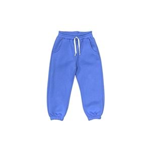 3iplik Kumaş İçi Polarlı 2li Set Eşofman Alt