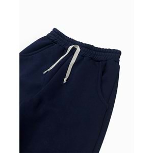 3iplik Kumaş İçi Polarlı 2li Set Eşofman Alt