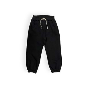 3iplik Kumaş İçi Polarlı 2li Set Eşofman Alt