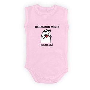 Babasının Minik Prensesi Esprili Kız Bebek Badi SB638