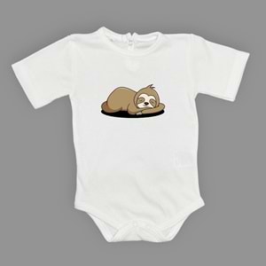 Uykucu Hayvan Unisex Bebek Badi SB640