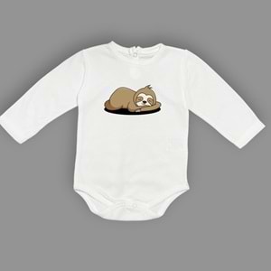Uykucu Hayvan Unisex Bebek Badi SB640