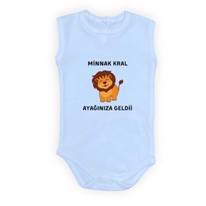 Aslan Minnak Kral Esprili Erkek Bebek Badi SB641