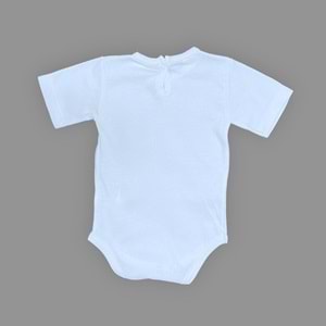 Kedici Baskılı Penye Bebek Zıbın Body SB663
