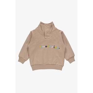 Erkek Bebek Fermuarlı Yaka Takım SB14100