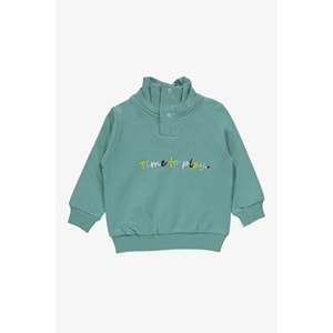 Erkek Bebek Fermuarlı Yaka Takım SB14100