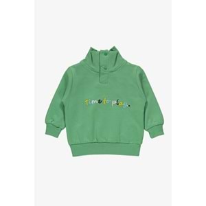 Erkek Bebek Fermuarlı Yaka Takım SB14100