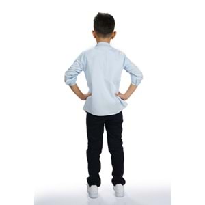 Erkek Çocuk Gömlekli Tişörtlü Pantolonlu Takım