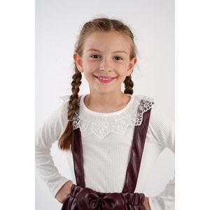 Derİ Etek Pamuk Fistolu Tişört Kız Takım SB2113