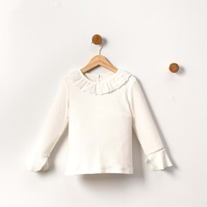 Kız Çocuk Fisto Yakalı Badili Ekose Etekli Takım SB2148