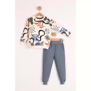 Baskılı Erkek Çocuk Eşofman SB3113