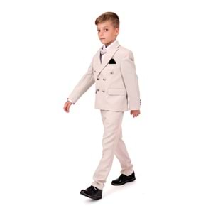 Kruvaze Erkek Çocuk Takım Elbise SB5689