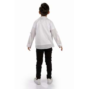 Pantolon , T-Shirt 3Parça Pamuklu Erkek Çocuk Takım SB965