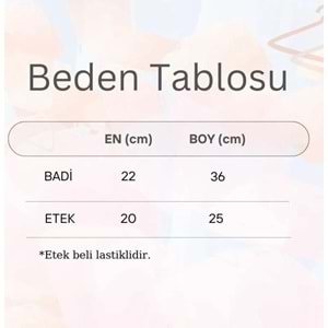 Kız Bebek Tütü Etekli Badili Melek Kanat Takım SB1122
