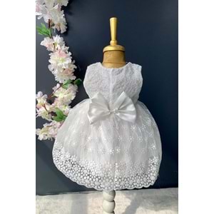 Kız Bebek Dantelli Mevlüt Elbise SB152