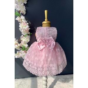 Kız Bebek Dantelli Mevlüt Elbise SB152