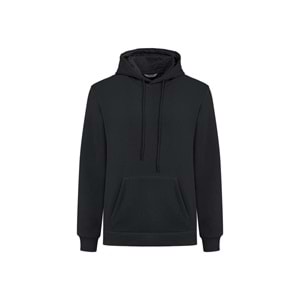 Erkek Fit Kesim İçi Polarlı 2 İplik Kapüşonlu Sweatshirt