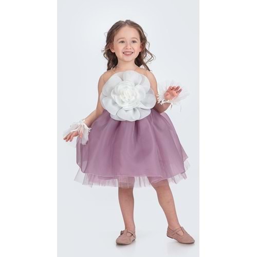 Kız Çocuk Rose Model Abiye SB724