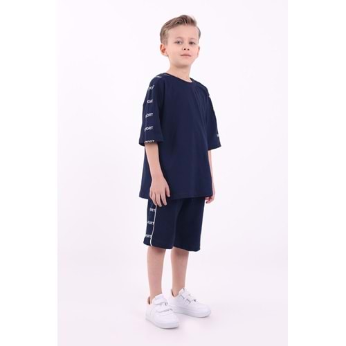 Rahat Kesim Şortlu Erkek Çocuk Takım M00749
