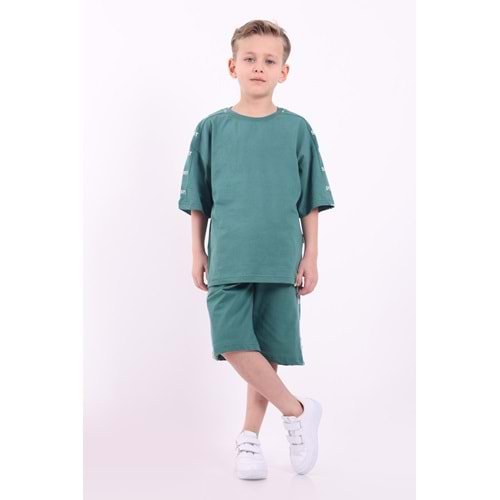 Rahat Kesim Şortlu Erkek Çocuk Takım M00749