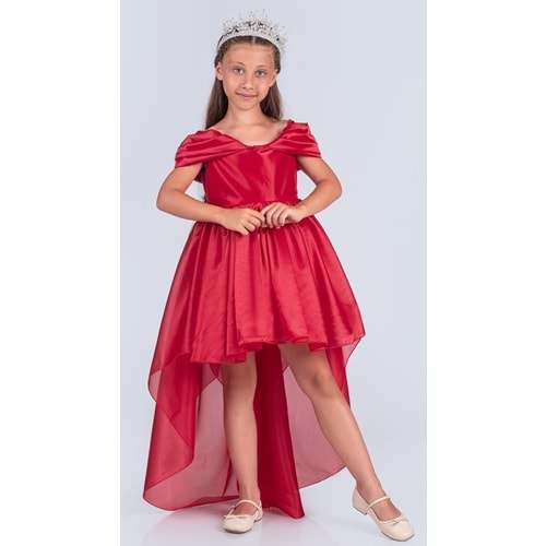 Kız Çocuk Kuyruklu Kristal Abiye