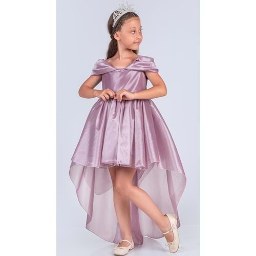 Kız Çocuk Kuyruklu Kristal Abiye