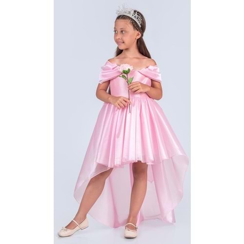 Kız Çocuk Kuyruklu Kristal Abiye