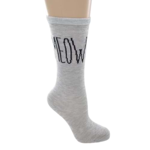 MEOW Dizaltı Kız Çocuk Çorap