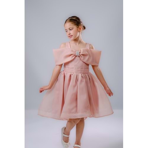 Kız Çocuk Kuyruklu Kristal Abiye