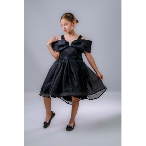 Kız Çocuk Kuyruklu Kristal Abiye