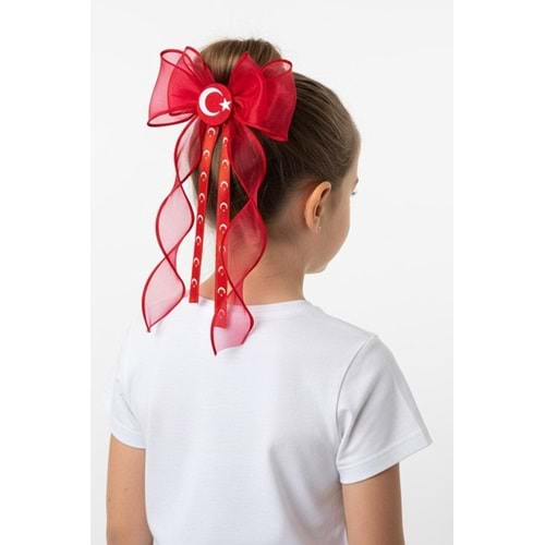 Türk Bayrak Motifli Çocuk Bayramlık Toka