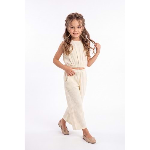 Müslin Kız Çocuk Takım M00826