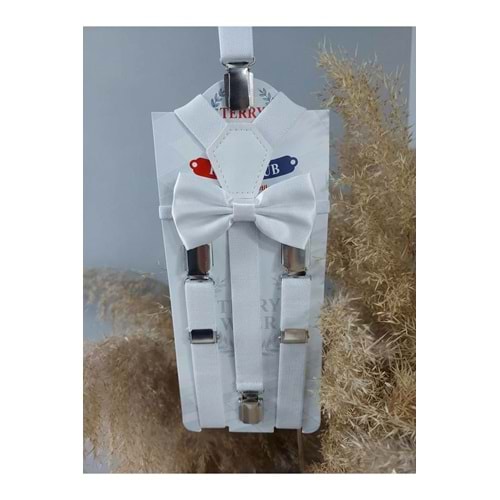 Çocuk Askı Papyon Set Takım SB326