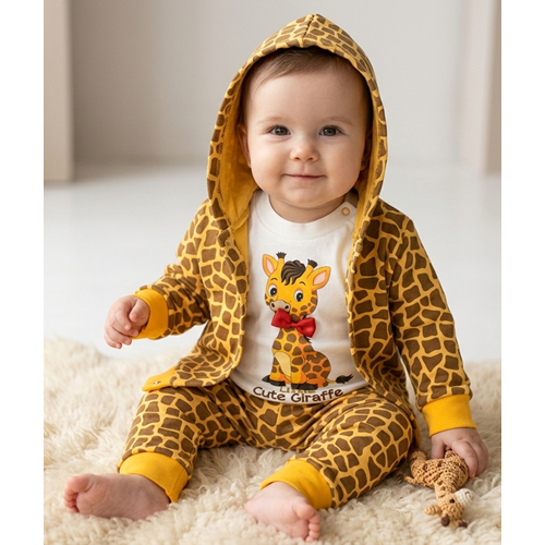 Giraffe Erkek Bebek Takım SB366