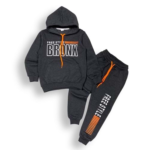 2İplik İçi Polarlı Erkek Çocuk Eşofman SB459