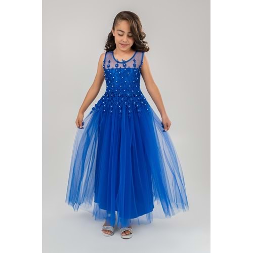 Robası Şifon Kız Çocuk Abiye SB469