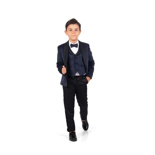 Nubuk Kumaş Erkek Çocuk Takım Elbise SB550