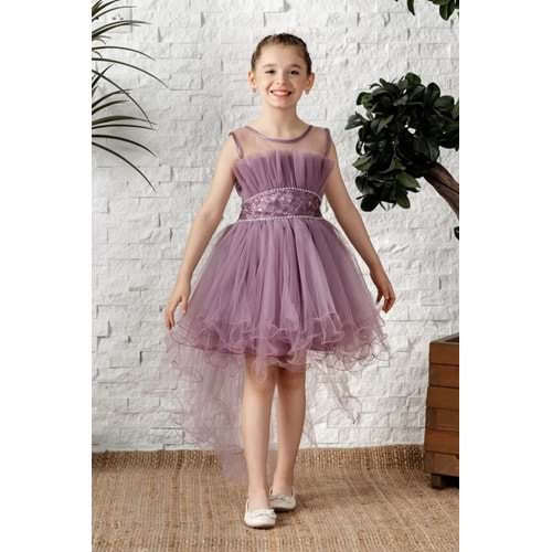 Kuyruklu Kız Çocuk Abiye SB584