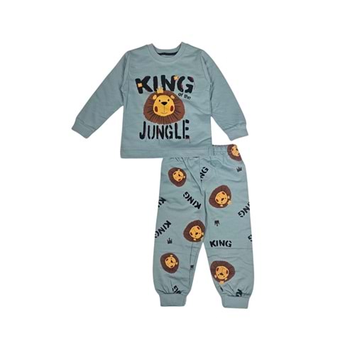 Erkek Çocuk Baskılı Pijama SB603