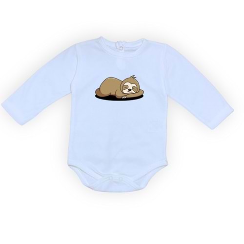 Uykucu Hayvan Unisex Bebek Badi SB640