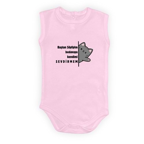 Sevdirmem Esprili Kedili Unisex Badi SB648