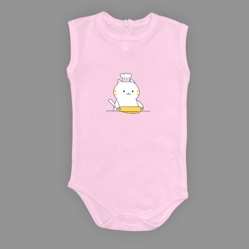 Aşcı Kedi Kız Bebek Badi SB657