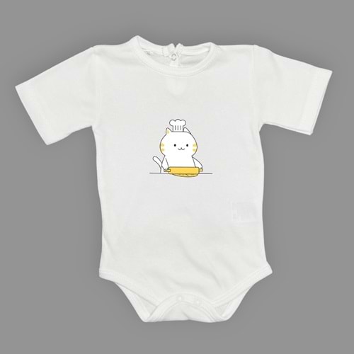 Aşcı Kedi Kız Bebek Badi SB657