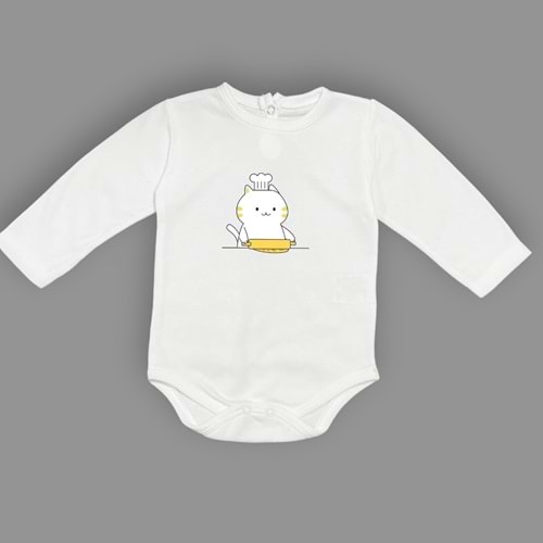 Aşcı Kedi Kız Bebek Badi SB657