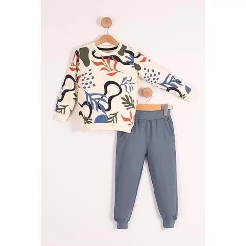 Baskılı Erkek Çocuk Eşofman SB3113