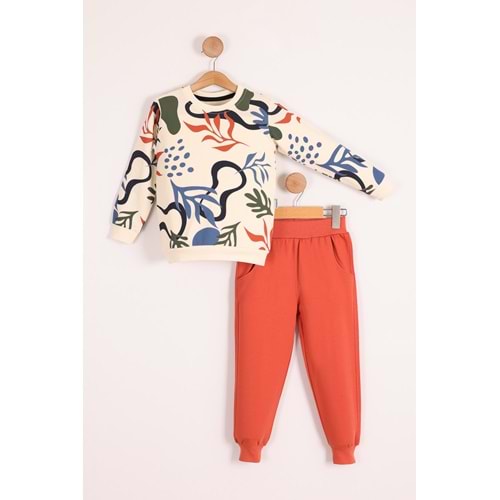 Baskılı Erkek Çocuk Eşofman SB3113