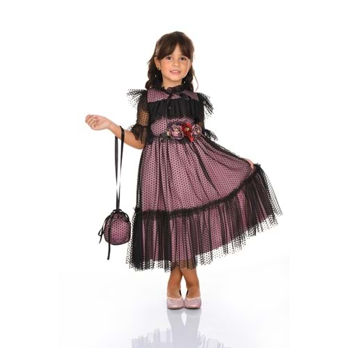 Çantalı Kız Dönem Elbisesi SB248