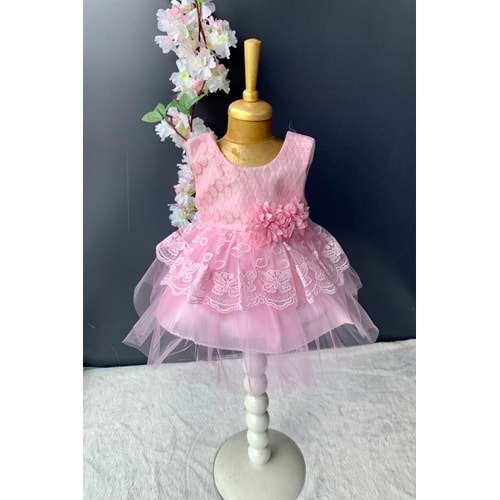 Kız Bebek Dantel Elbise SB159